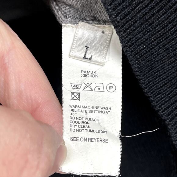 Paul & Shark Yachting Royal Harbor Yacht Club Striped Rugby Wool Sweater Large - Picture 9 of 13